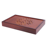豪特尔 HT0039-1 餐具盒（红木色）