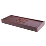 鲤光 LGT01 餐具盒(雕花，红木色)